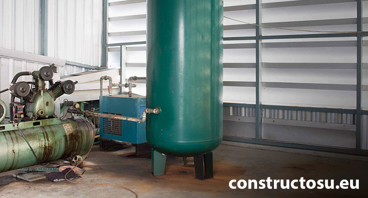 Compresor cu rezervor separat