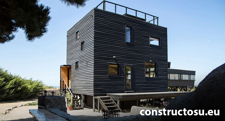 Arhitectură modernă - Casă în formă de cub