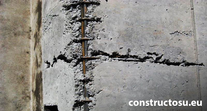 Colț de contrucție prost executat