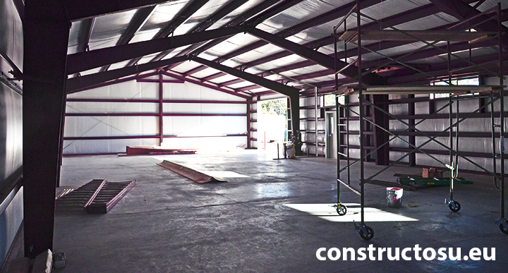 Proporțiile recomandate pentru o hală mică?