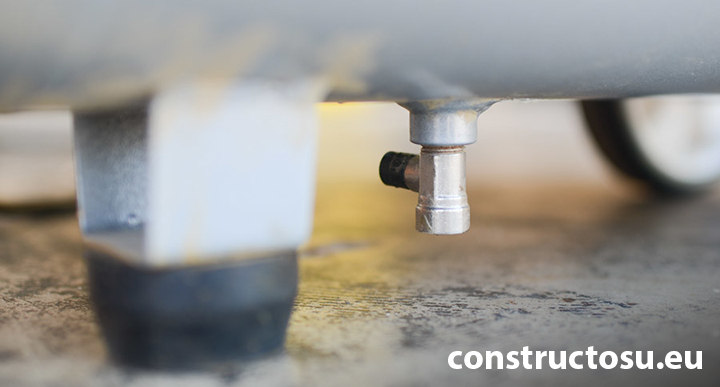 Valvă manuală drenaj vas compresor