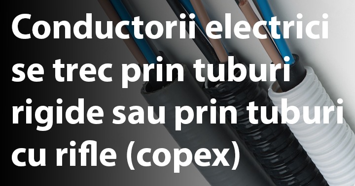 Copex cablu electric îngropat