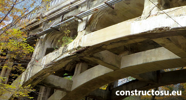 Element de infrastructură cu o vârstă înaintată